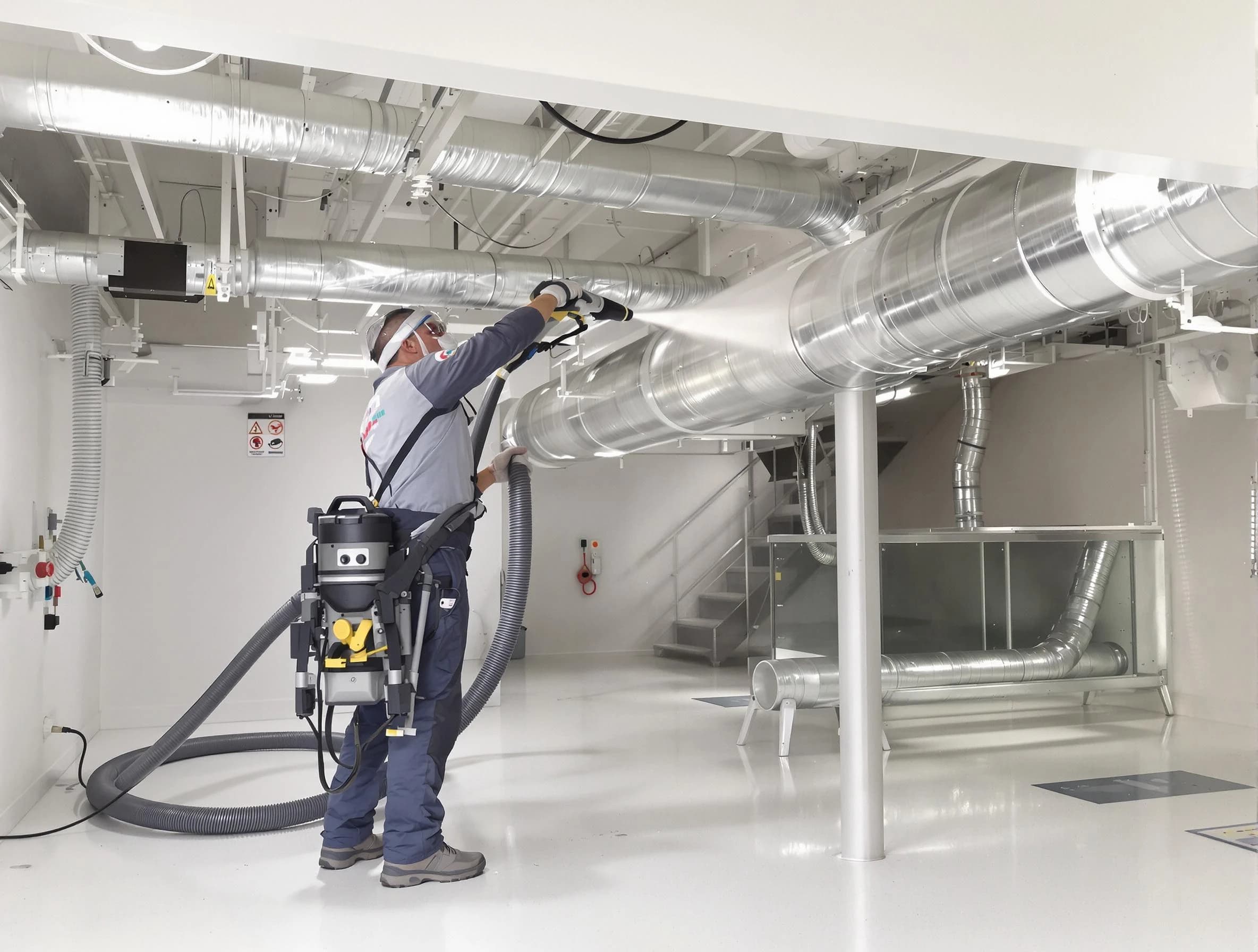 Professional central duct cleaning by Stockbridge Air Duct Cleaning in Stockbridge