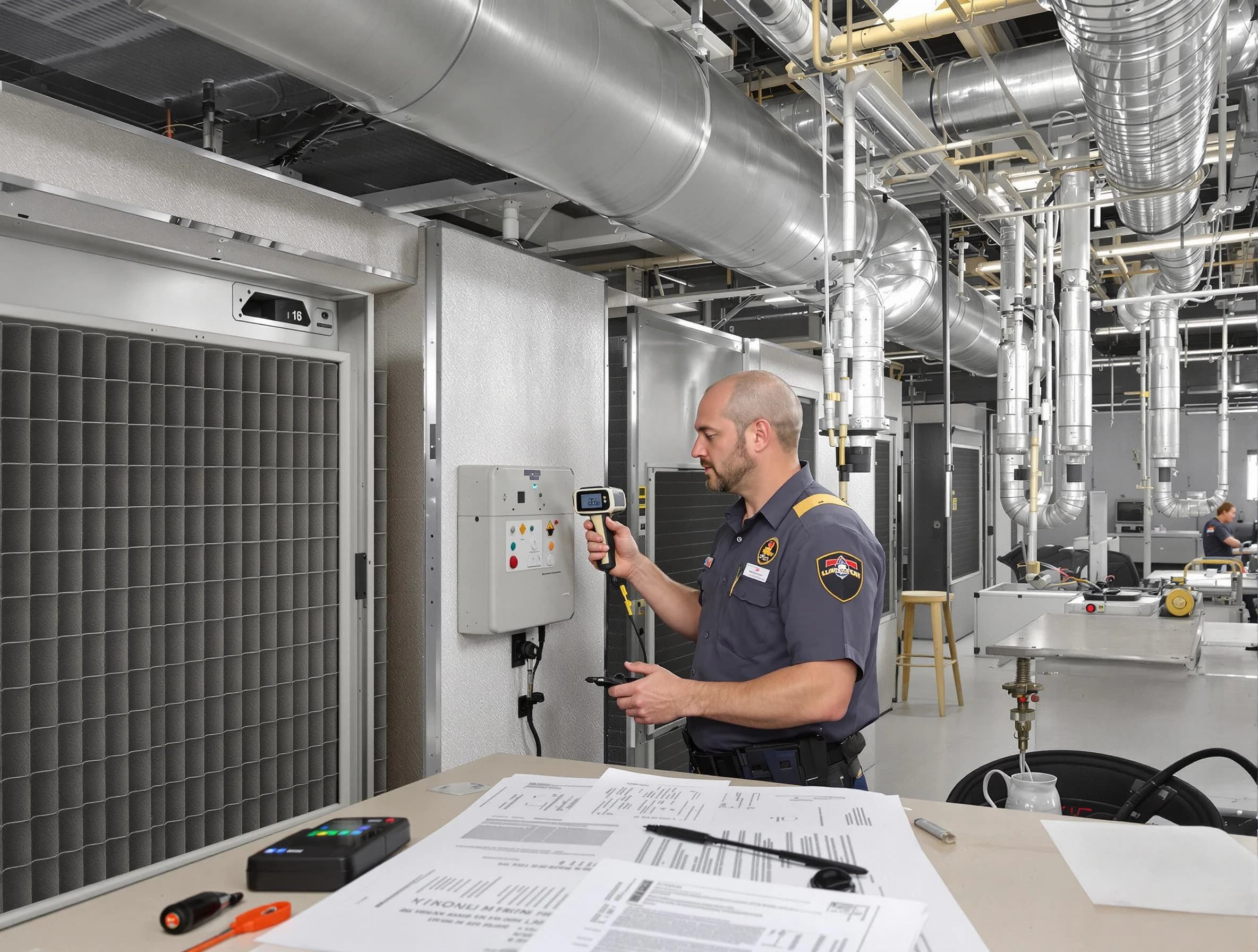 Professional filter system inspection by Stockbridge Air Duct Cleaning in Stockbridge