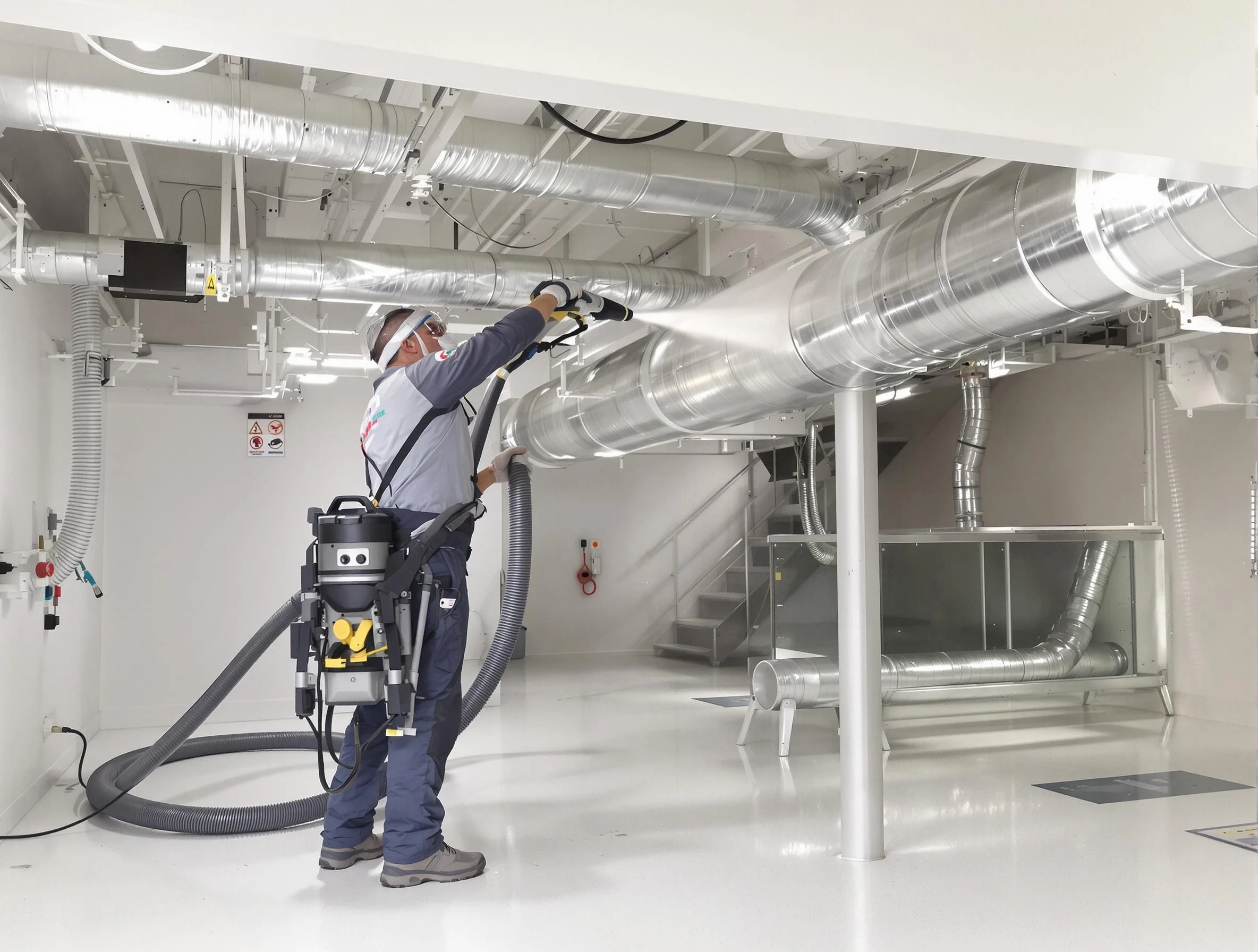 Professional central duct cleaning by Stockbridge Air Duct Cleaning in Stockbridge