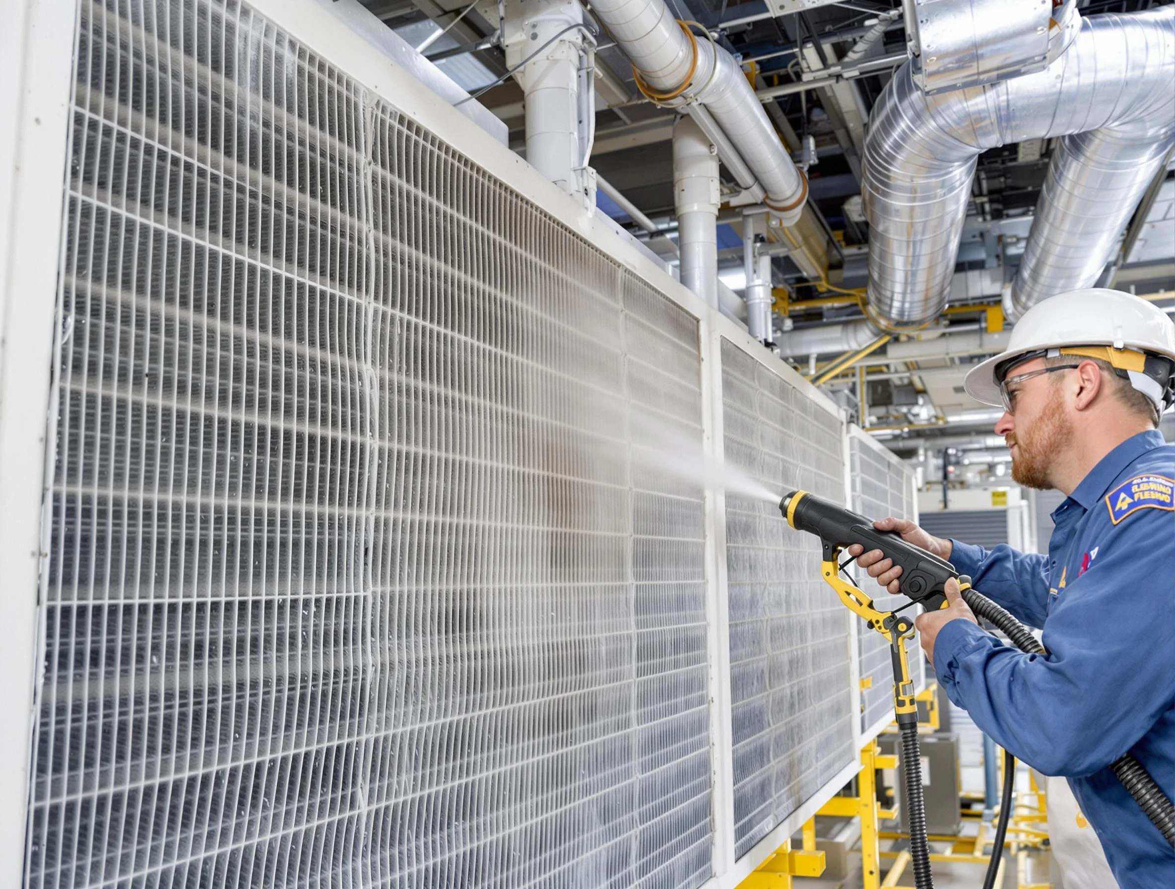 Professional commercial coil cleaning by Stockbridge Air Duct Cleaning in Stockbridge