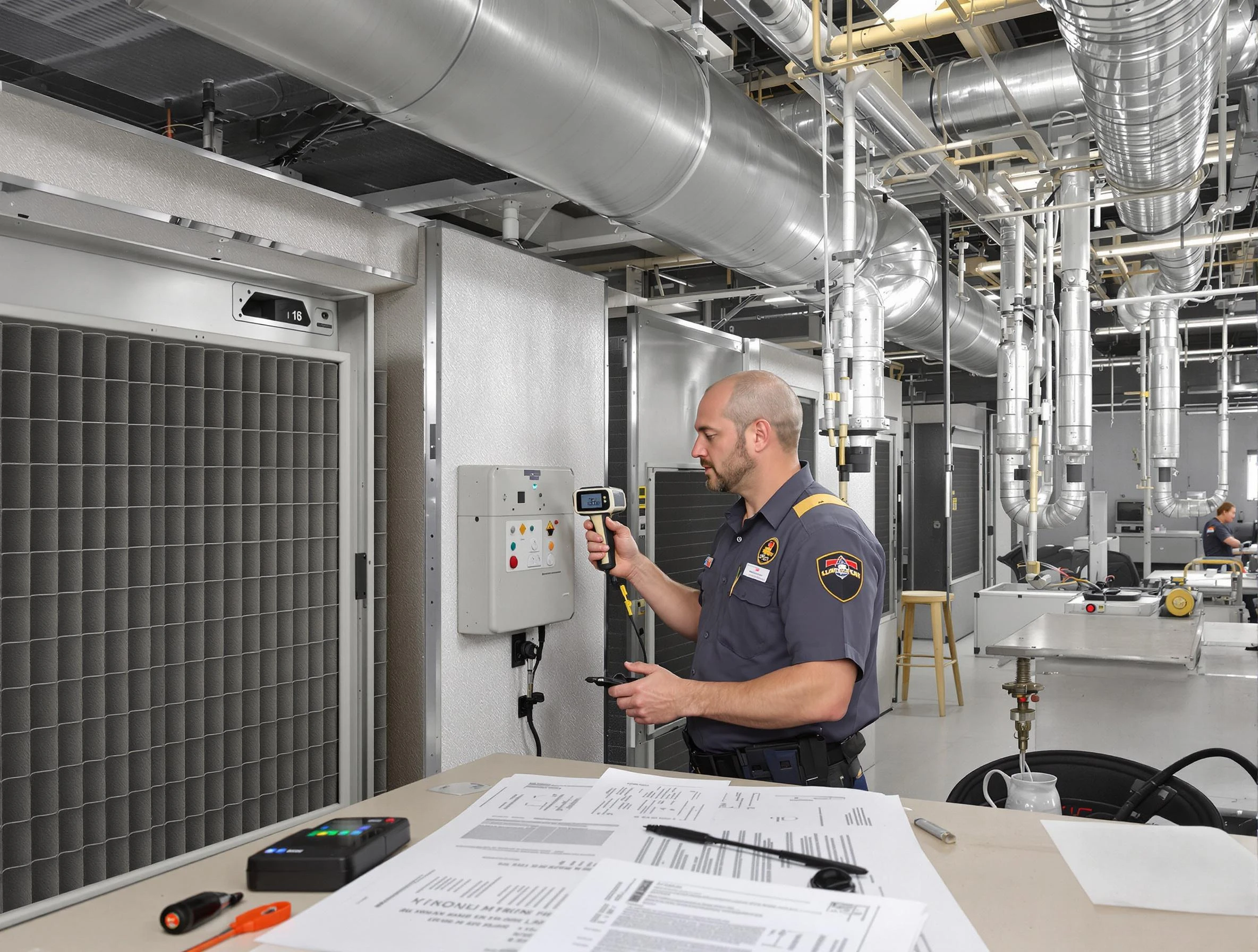 Professional filter system inspection by Stockbridge Air Duct Cleaning in Stockbridge