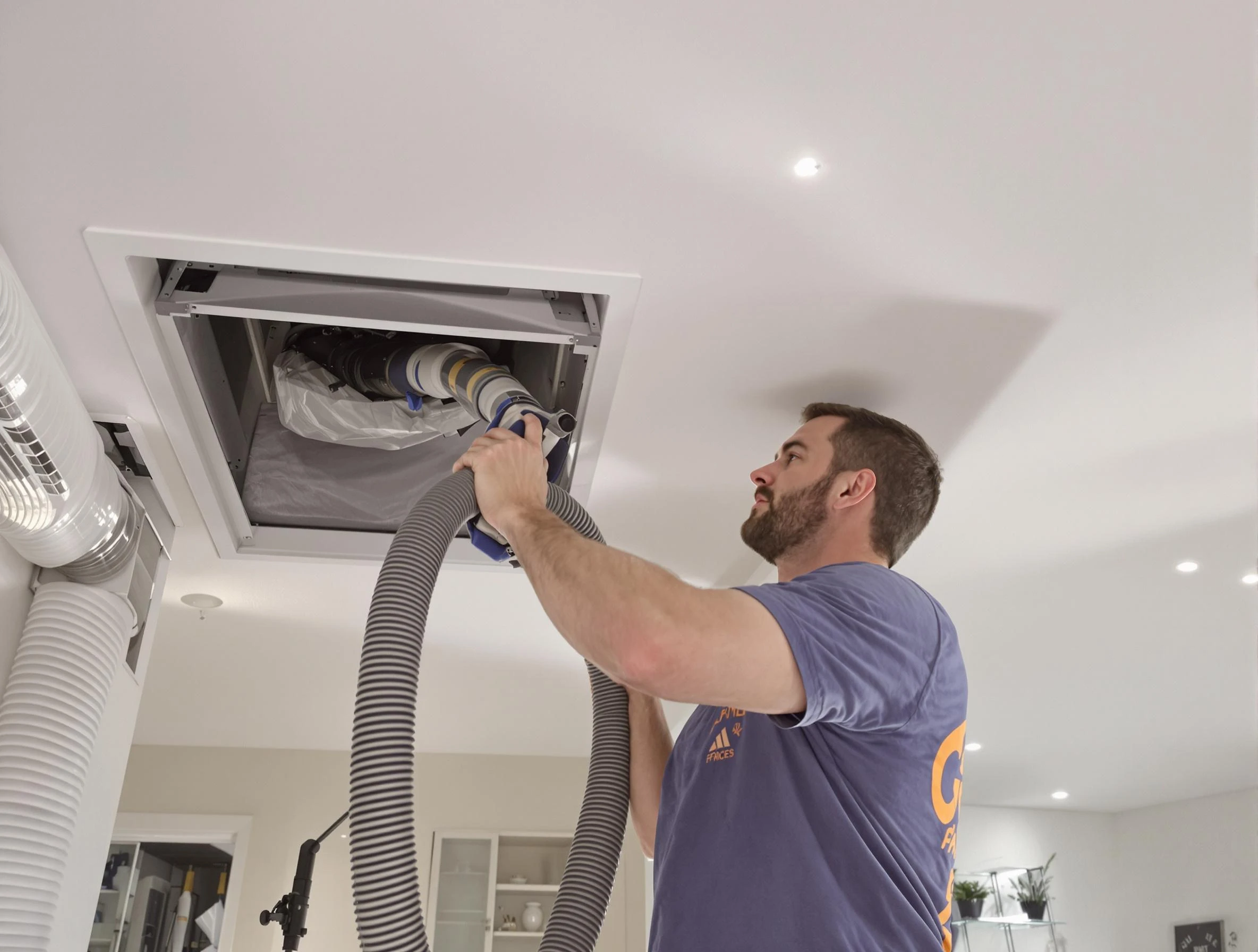 Precision indoor duct cleaning by Stockbridge Air Duct Cleaning in Stockbridge