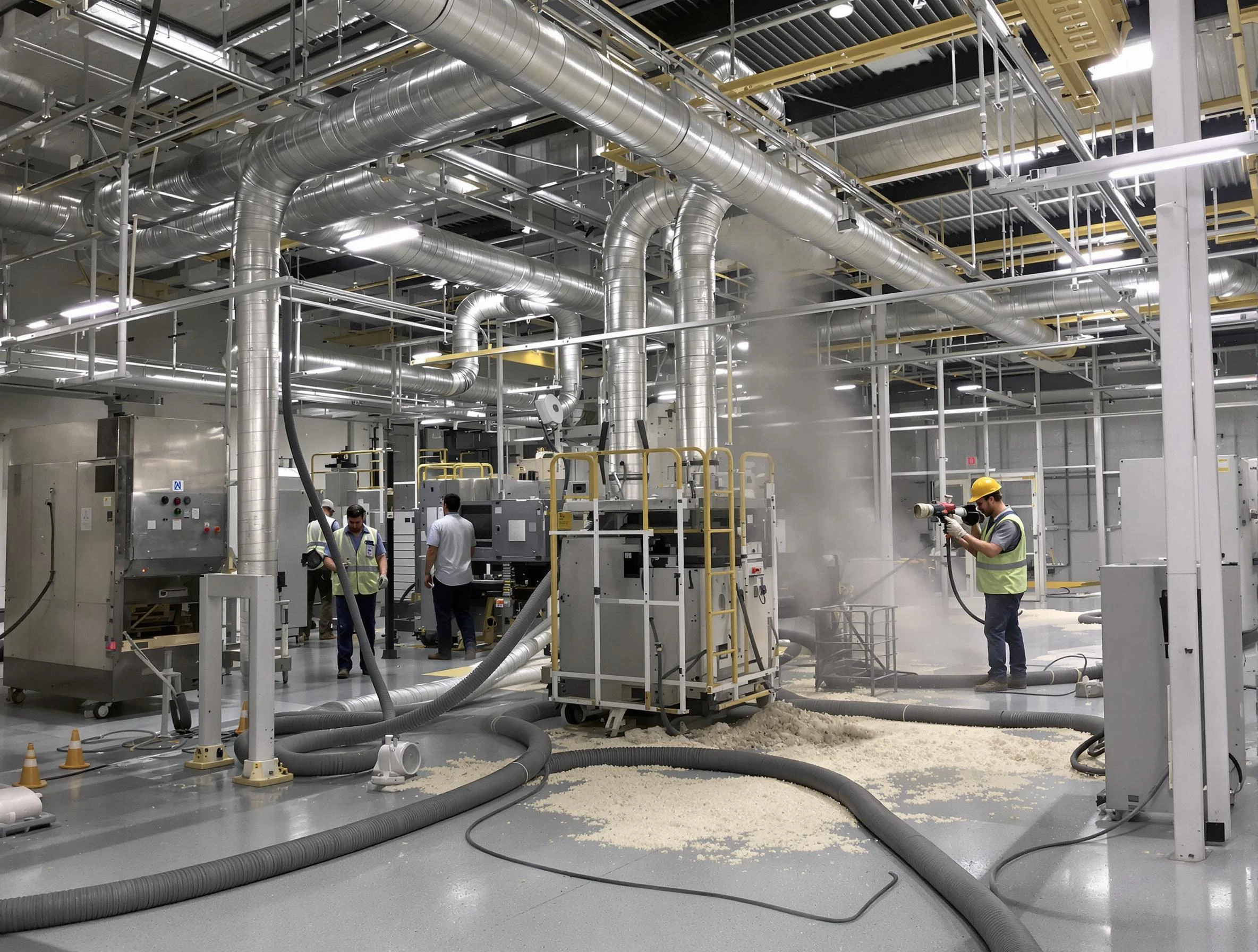 Heavy-duty industrial duct cleaning by Stockbridge Air Duct Cleaning in Stockbridge